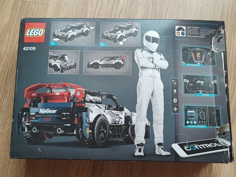 LEGO Technic Top Gear Rally Car 42109 – Completo, Caixa Original