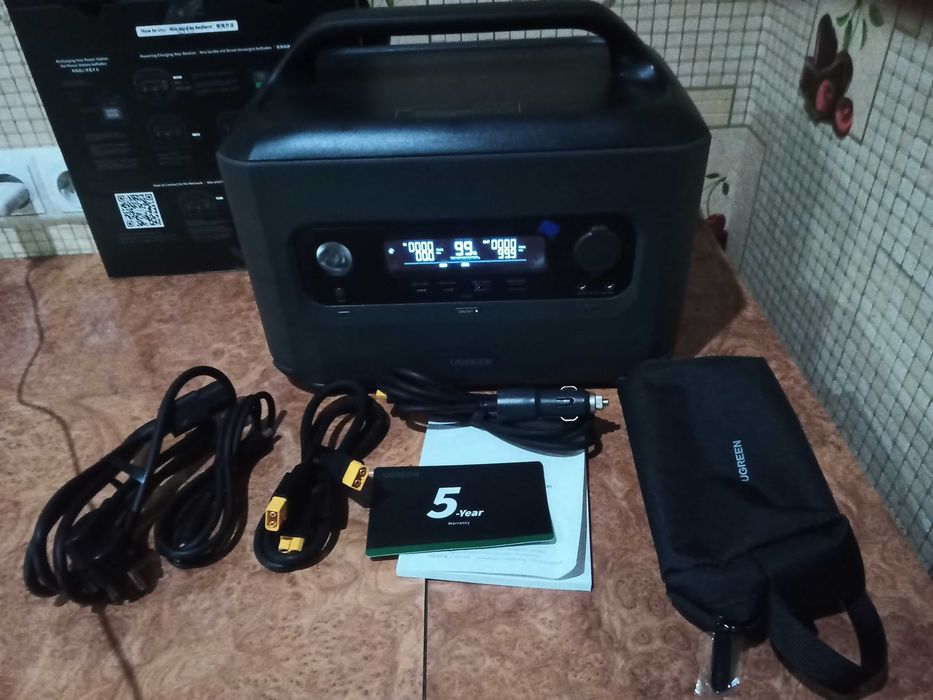 Зарядна станція Ugreen GS-1200 1200Вт 1024Втч