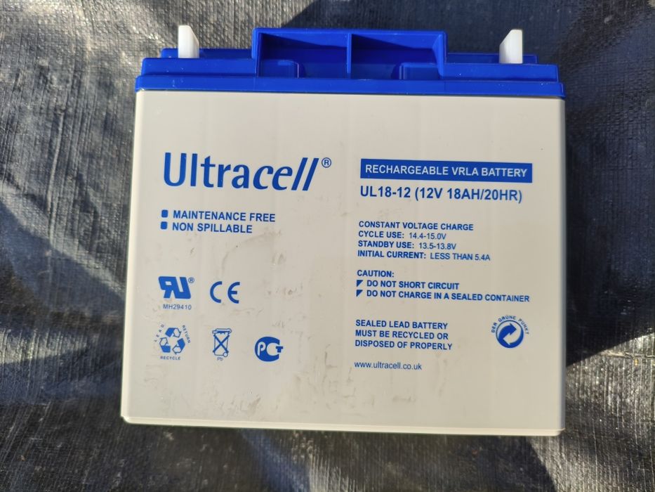 Akumulator żelowy 18 Ah 12v