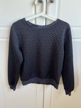 Bluza z długim rękawem h&m czarna S