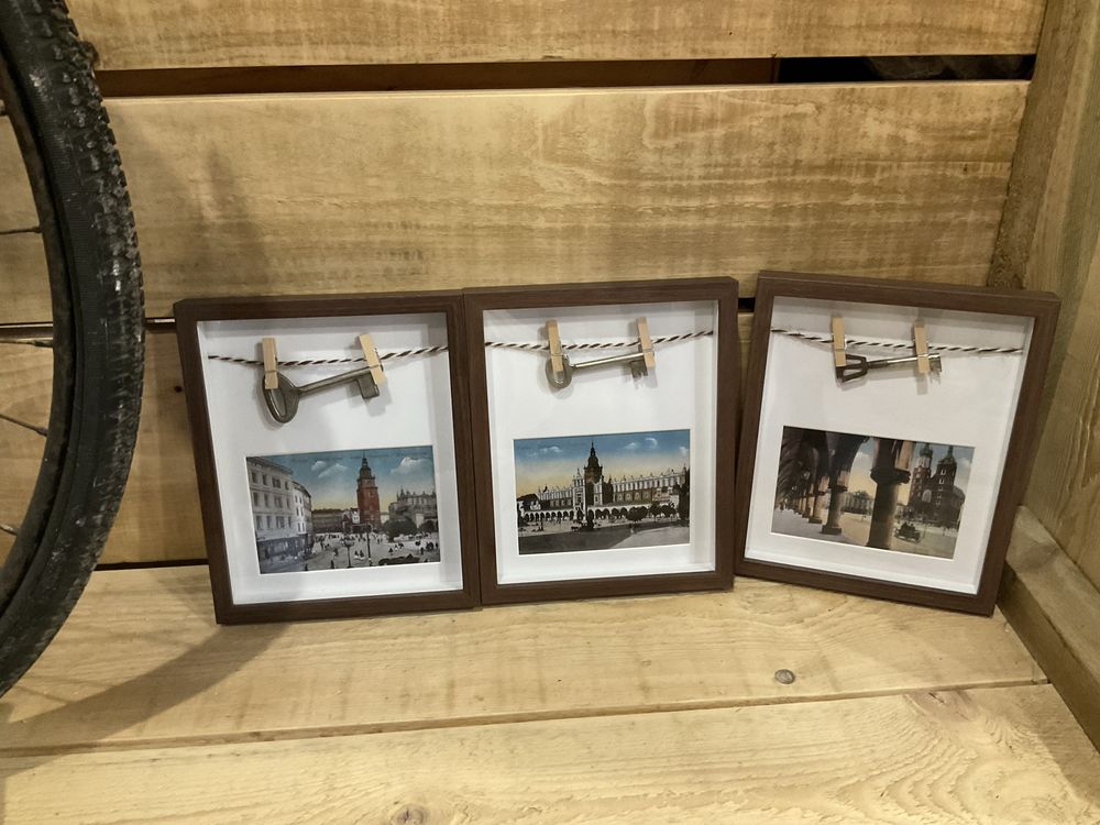 Stara Przedwojenna Pocztówka- Kraków- Sukiennice - Reprint