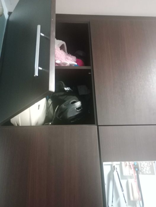 Duża szafa kolor wenge