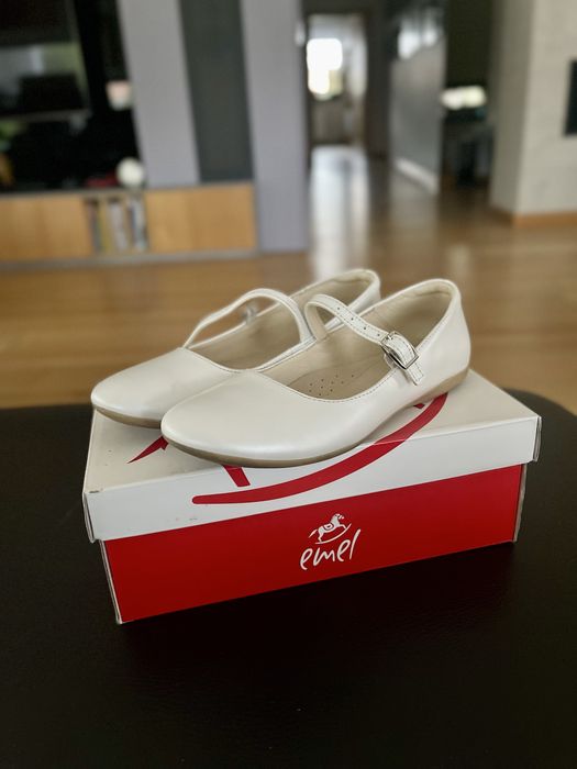 EMEL polbuty na komunie dla dziewczynki komunijne rozmiar 33 buty