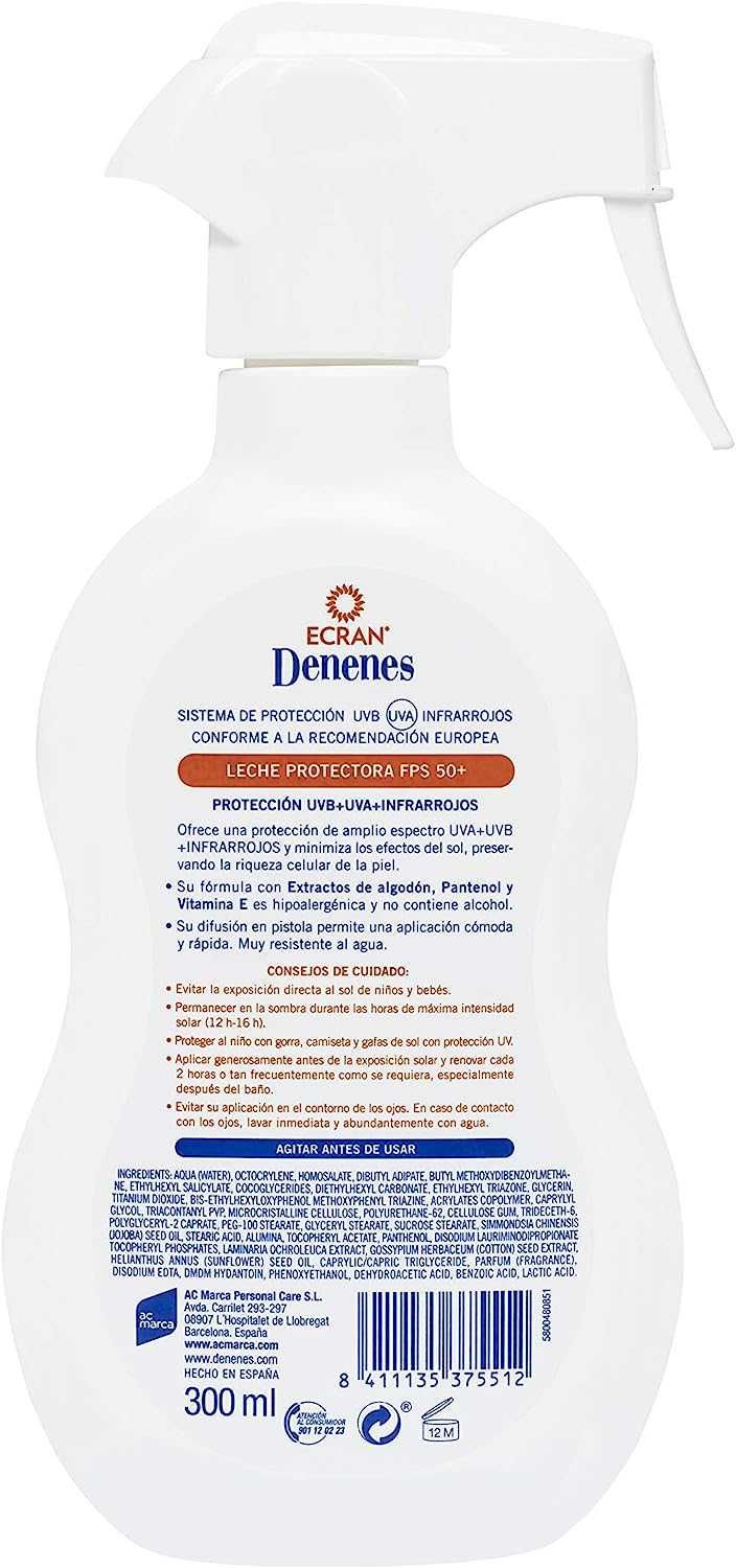 Denenes Mleczko do opalania SPF50 – 300 ml