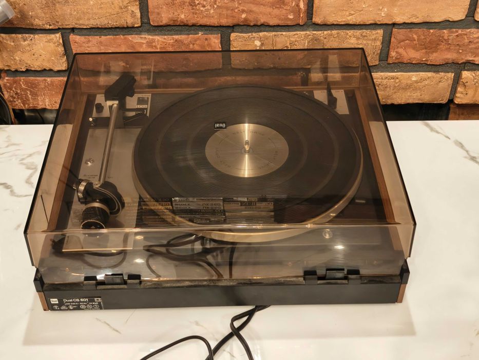 DUAL 601 ! Piękny gramofon VINTAGE ! SHURE M95