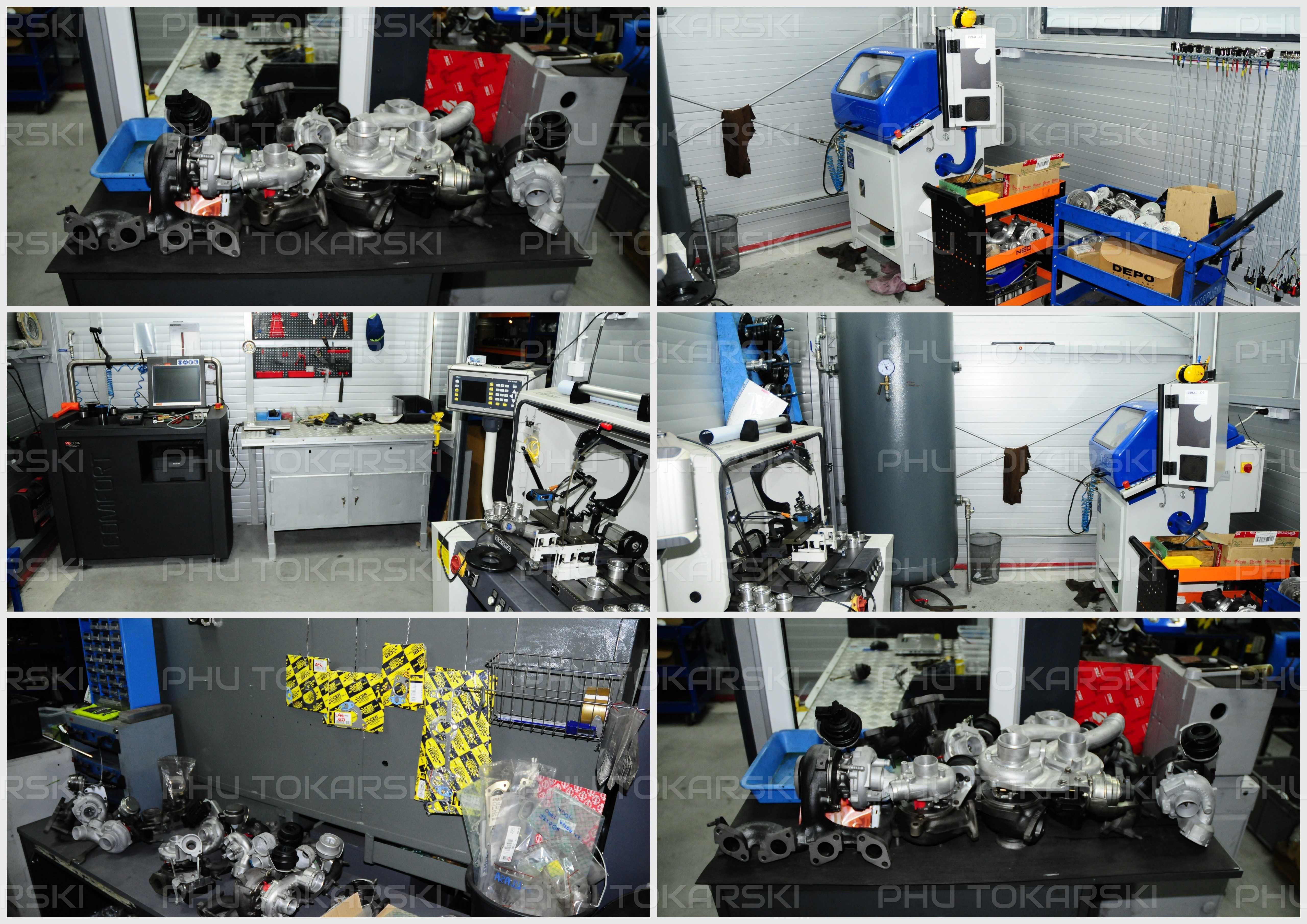 Naprawa regeneracja serwis turbo turbosprężarek Tokarski Kisielin