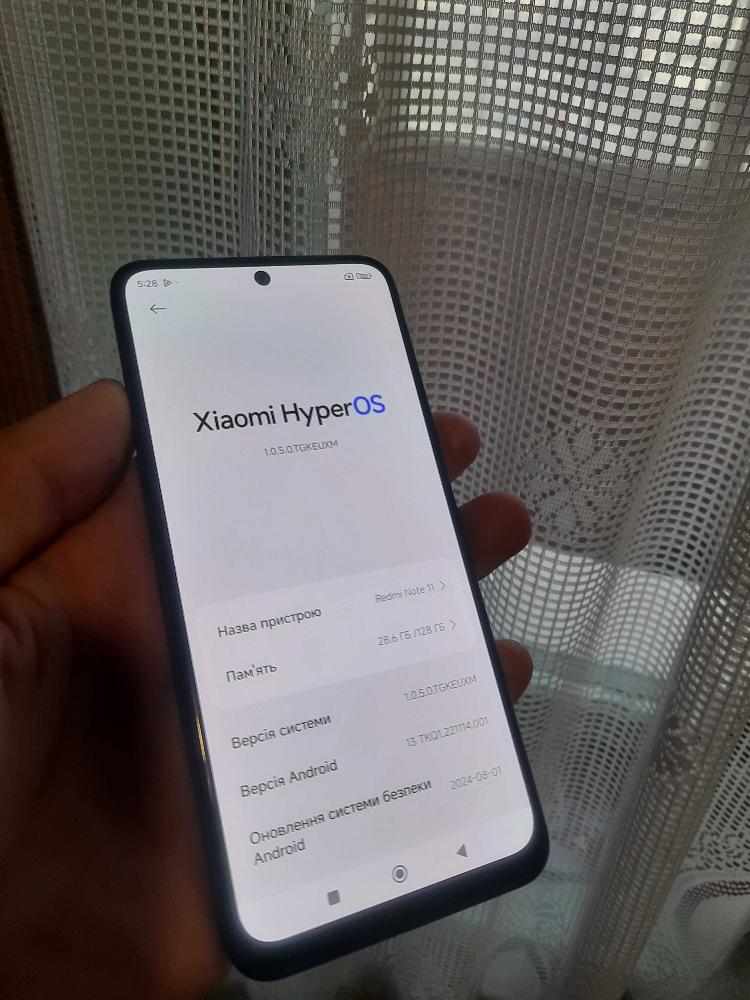 Xiaomi redmi note 11 128гб.Amoled