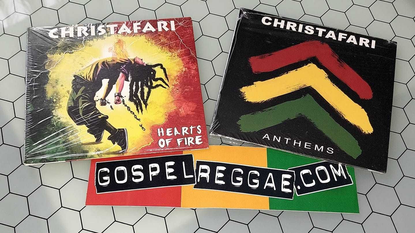 Christafari - Hearts of Fire Anthems 2CD digipak i naklejka