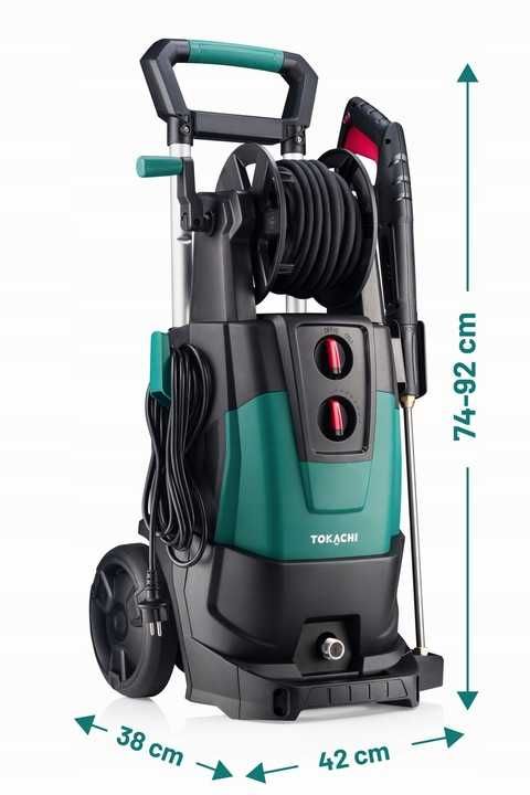 ZESTAW Myjka ciśnieniowa POMPA mosiężna 3200W indukcja 350 bar TURBO