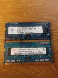 Memory Hynix ta Nanya DDR3 2gb pc3 10600s=4gb 30zl.-2szt.