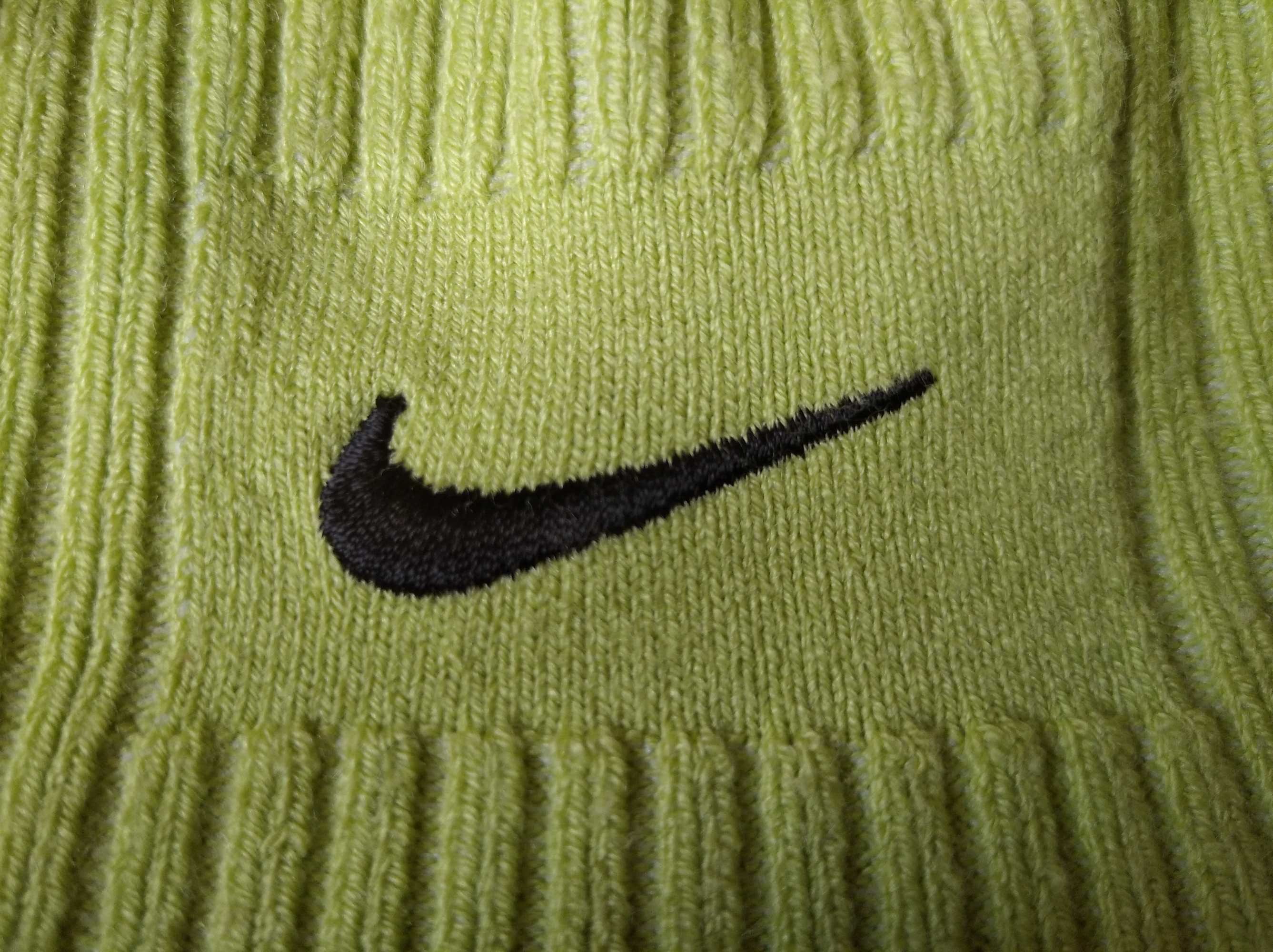 czapka nike zimowa rzadki kolor wersja seledyn ladny stan duzo zdjec