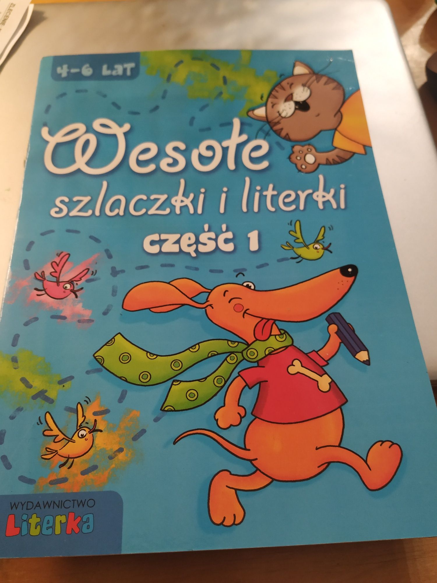 Zestaw do nauki pisania i czytania 8 książeczek plus gra