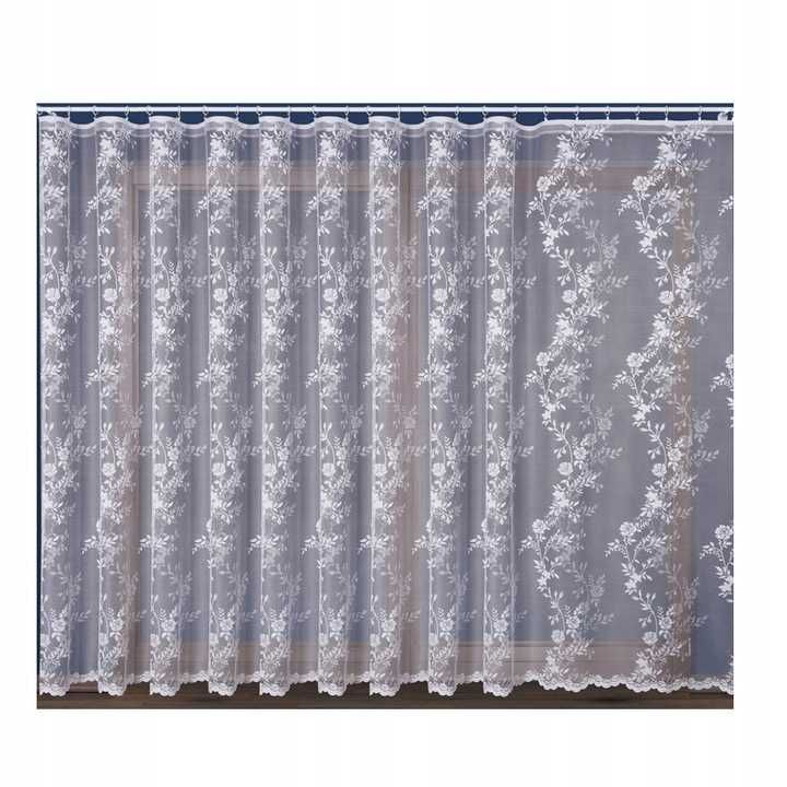 FIRANA ŻAKARDOWA wzór pasowy kupon tanio/ końcówka wałka 450x160cm W