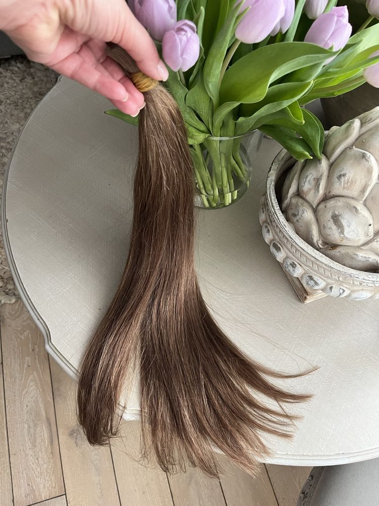 Włosy  naturalne 45 cm 90 gram