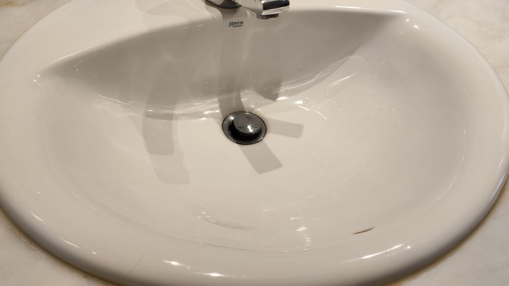 Lavatórios Roca, como novos