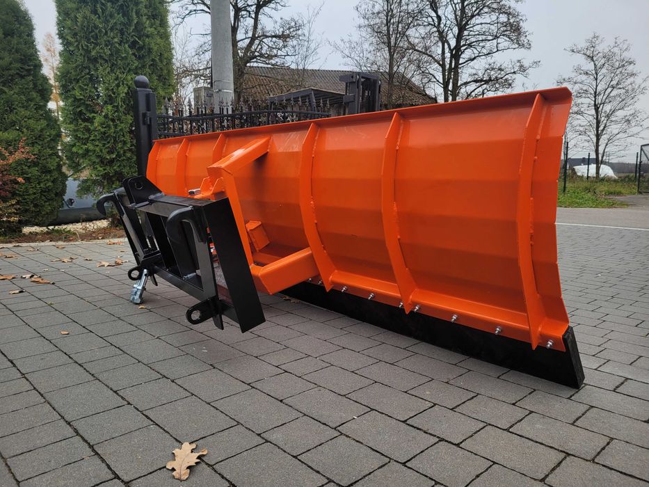 Pług Spych do śniegu 2.0m 2.5m 3.0m WYSOKOŚĆ 80cm! do ciągnika Pług