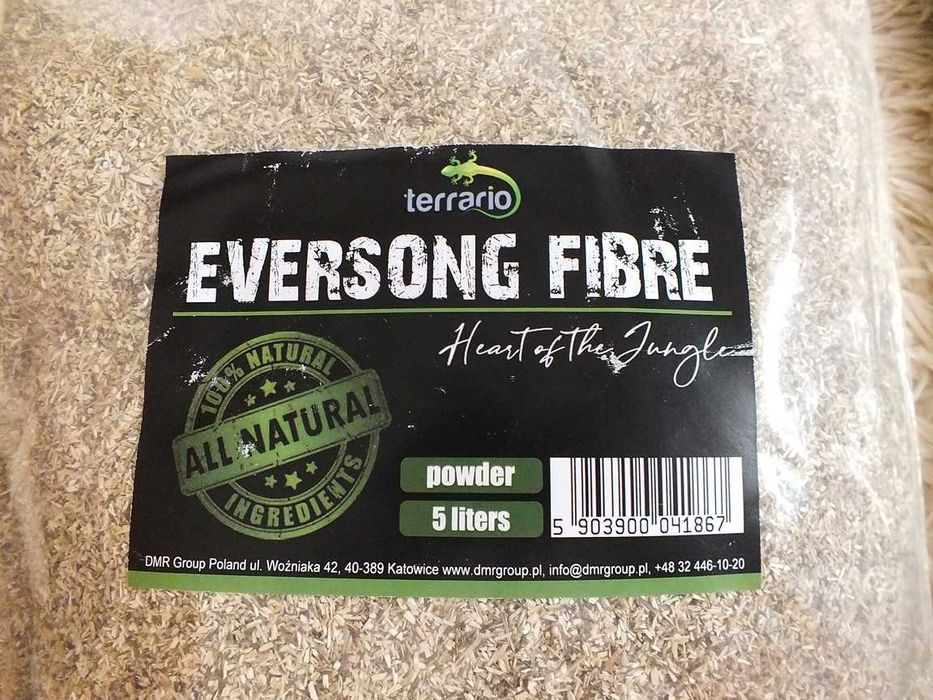 Podłoże jadalne Ściółka Słoma kon drobno mielona 20L Agama, Żółw,Gekon