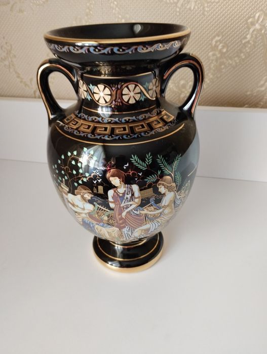 Ваза Греция кобальт