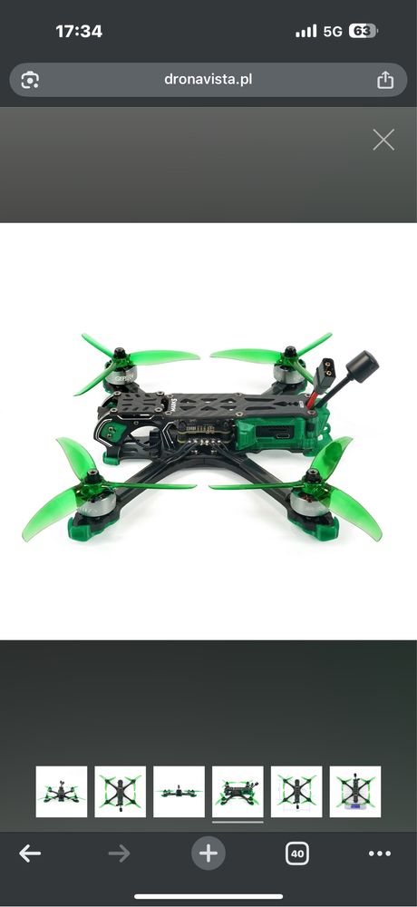 Dron GEPRC MARK5 O4 Pro FPV Drone VTX O4 Air Unit
