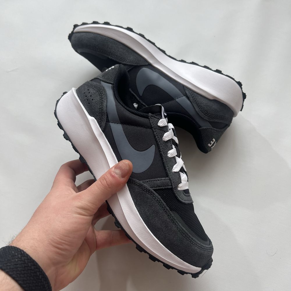 Кросівки Кроссовки Nike Waffle Debut Shoes ‚Black / Off Noir‘ Оригінал