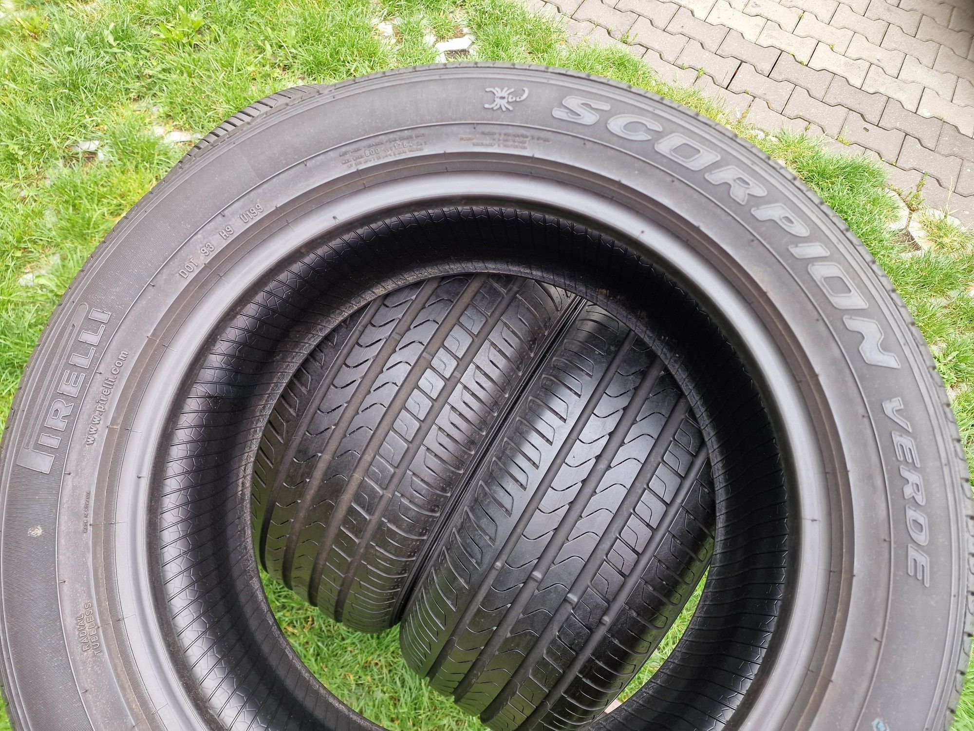 Opony Letnie 18' PIRELLI scorpion verde 235.55.18 Komplet 2017r