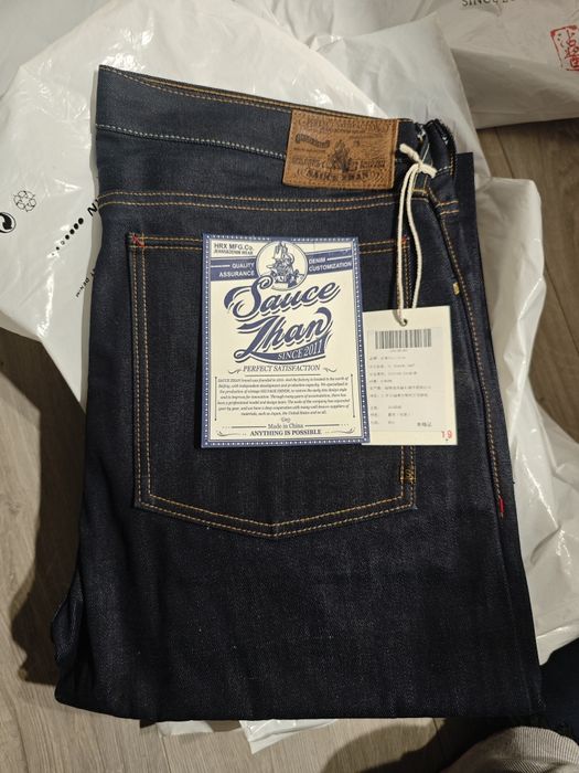 Джинсы чоловiчi Sauce Zhan селвидж