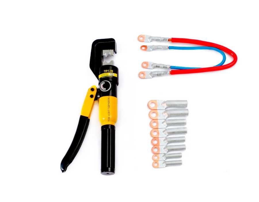 Пресс ручной ПРГ-70 для опрессовки кабельных наконечников