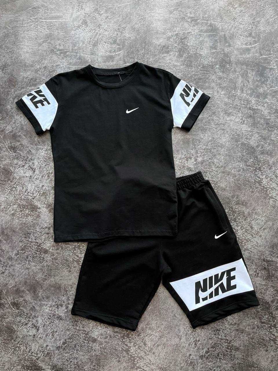 Футболка + шорти Nike костюм літній | Спортивний костюм на літо Найк