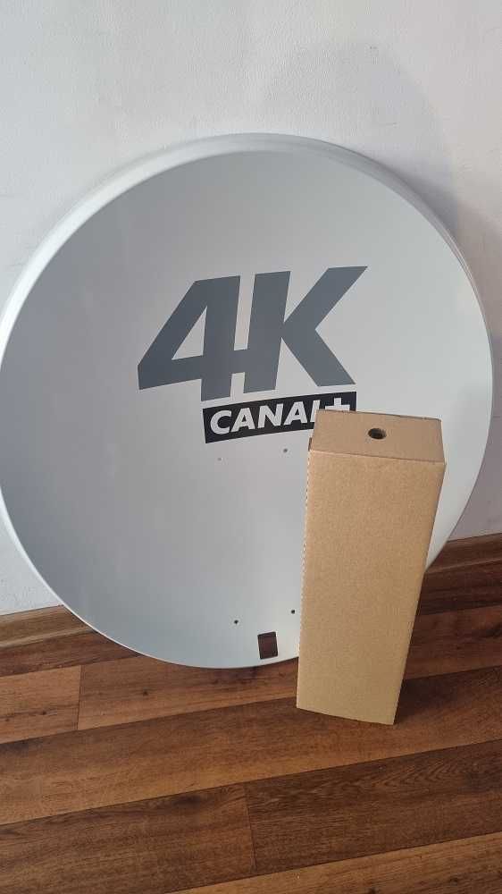 Antena satelitarna 80cm + konwerter Twin, NOWA