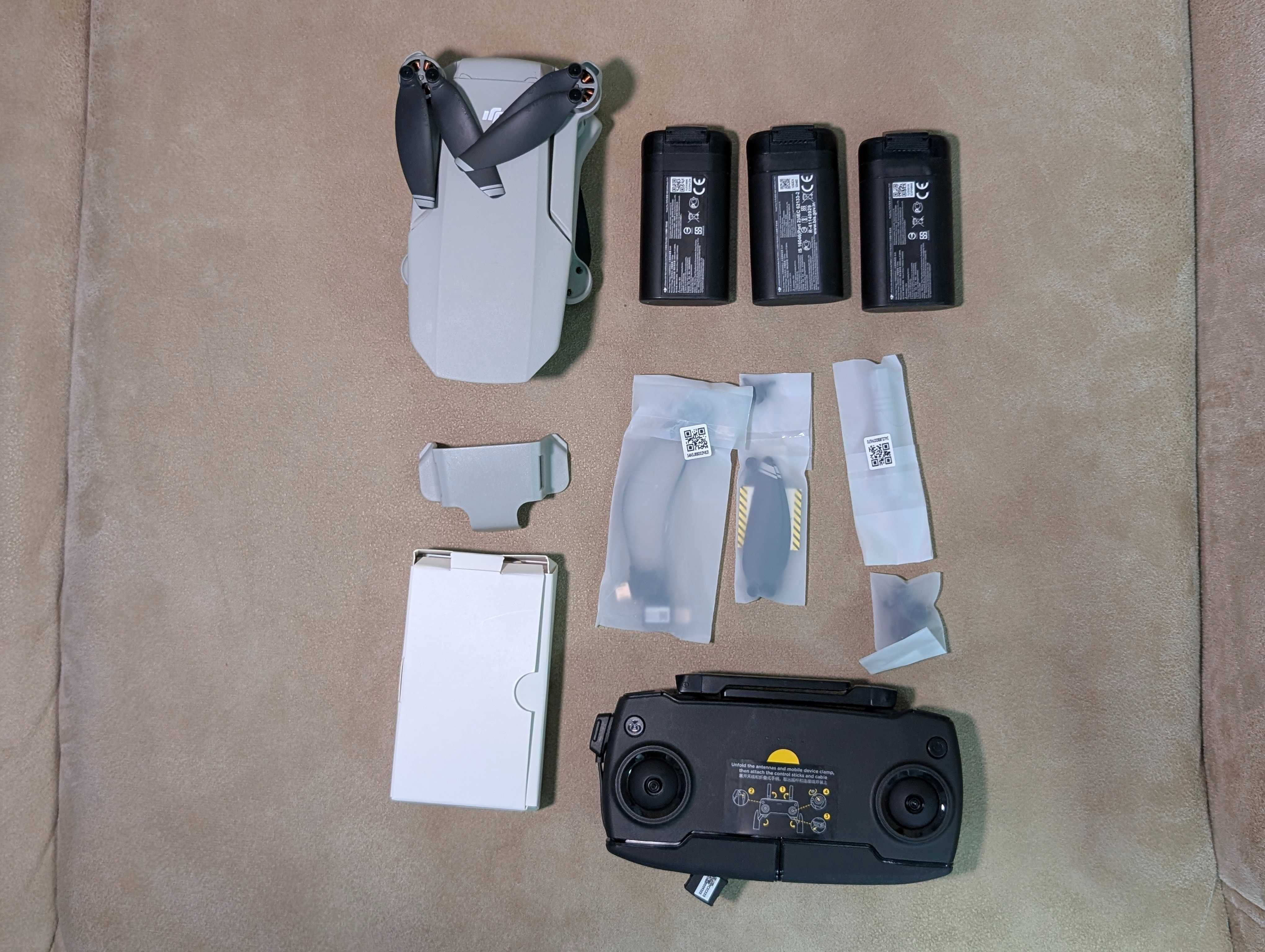 Дрон DJI Mavic mini | Аккумуляторы | 12 МП | GPS | до 2 км |