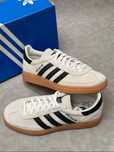 Czarny Aluminum\Handball\adidas\nowy UnisexTrampki.38