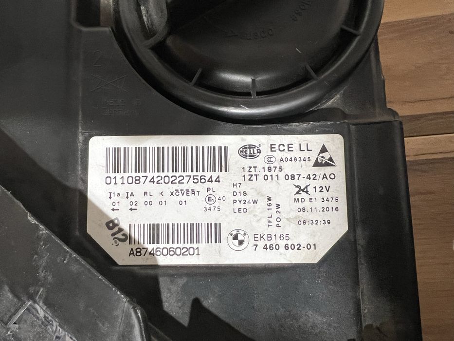 Lampa bmw f10 lift lci xenon skretny dynamic