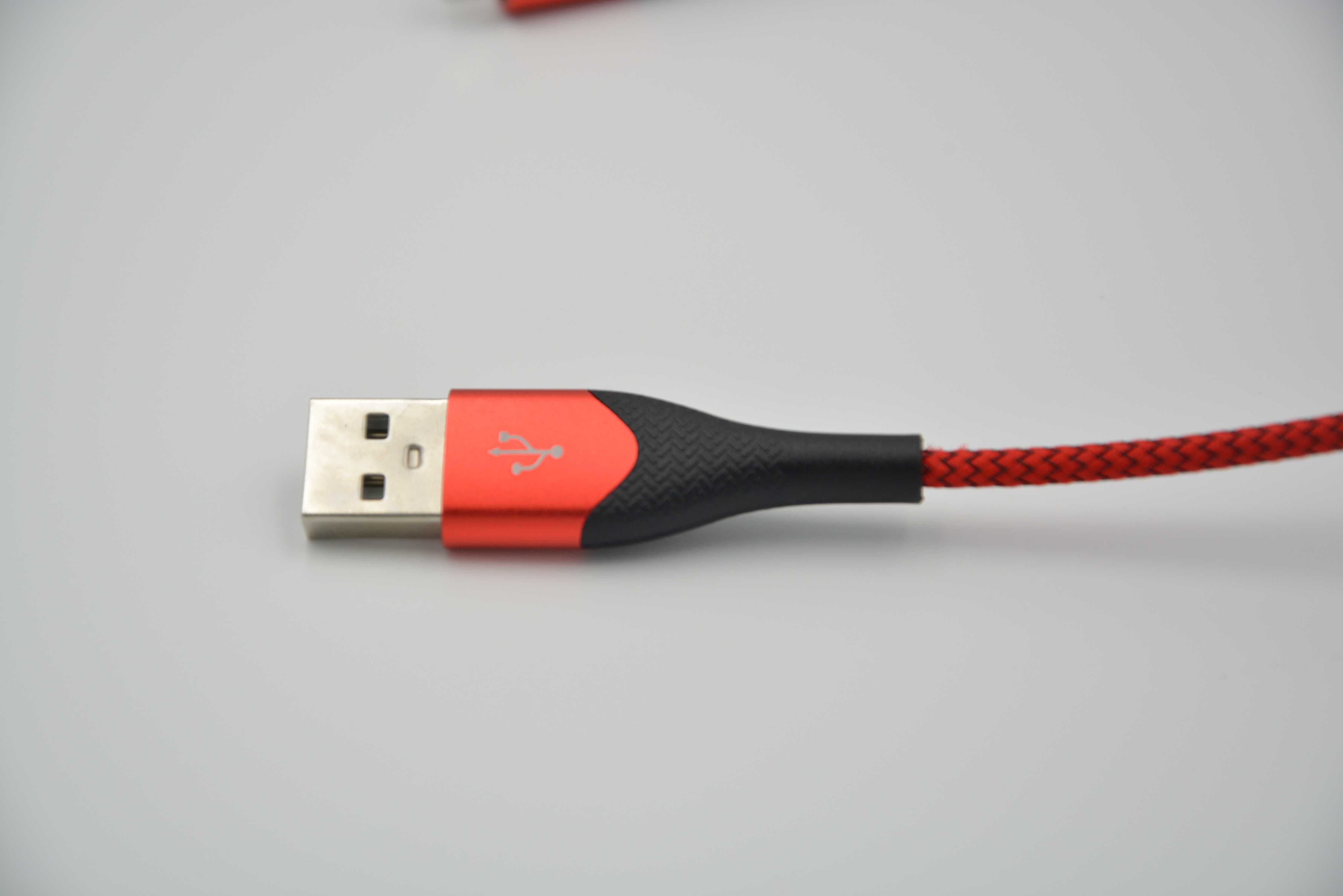 Kabel do Apple iPhone USB-A Lightning Aioneus 2,4m czerwony