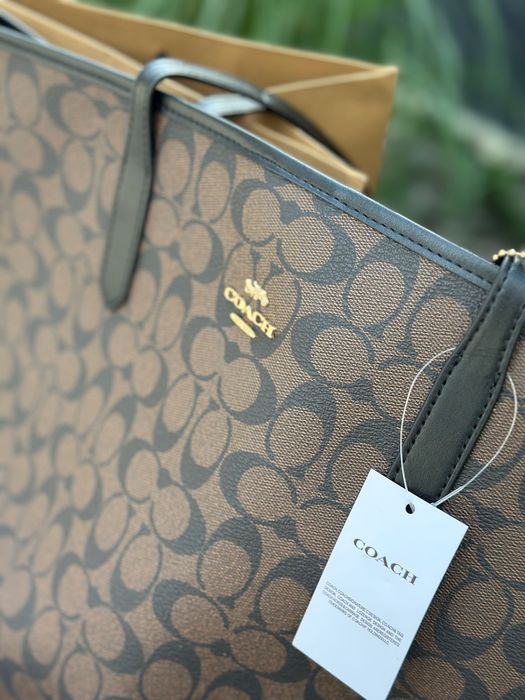 Сумка жіноча Coach шопер сумка женская коач