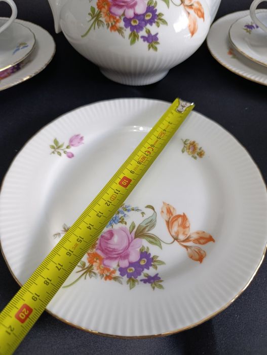 Porcelanowy komplet ILMENAU do kawy / herbaty dla 6 osób