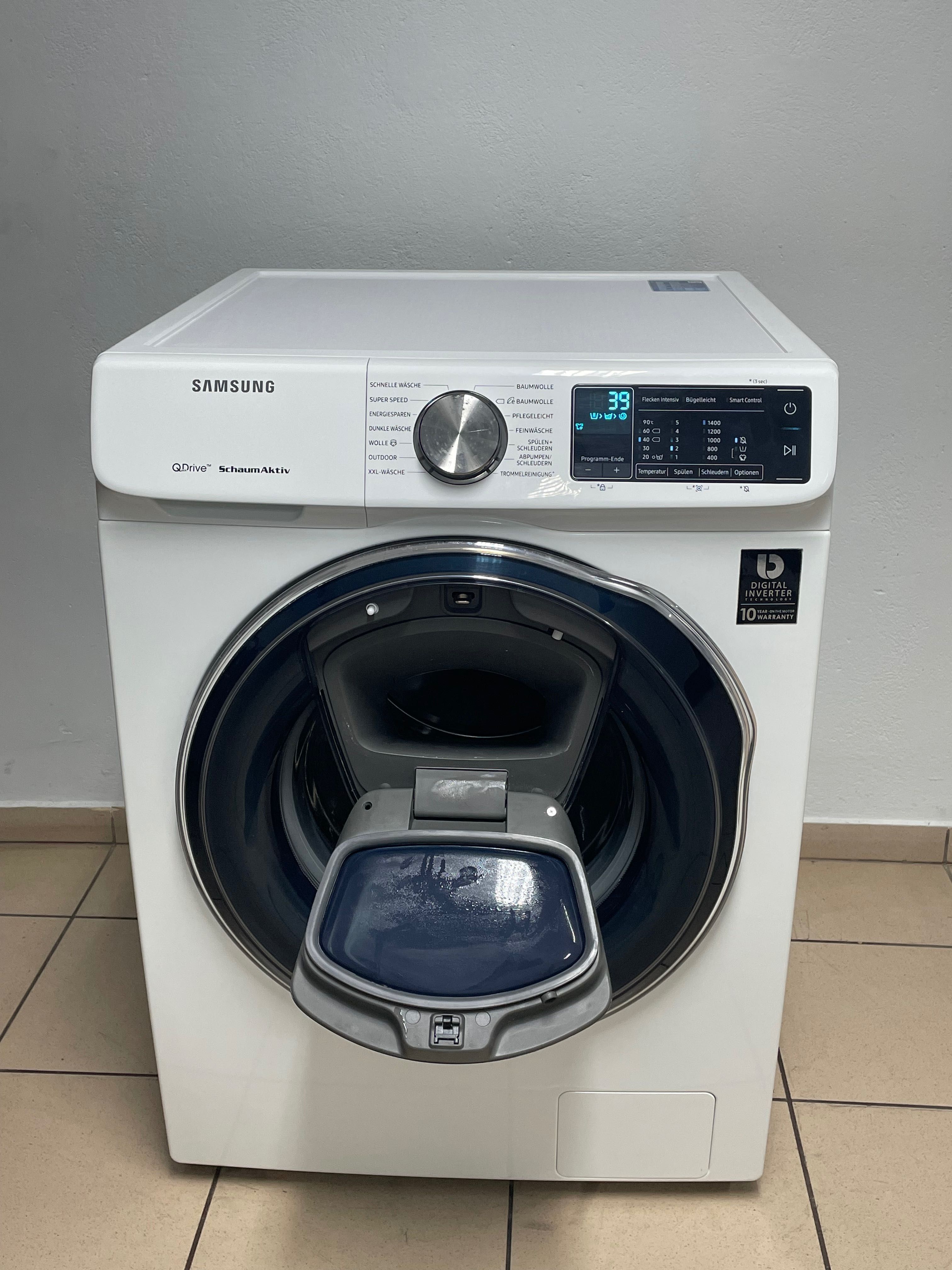 Pralka Samsung QDrive SchaumAktiv 8kg 1400obr/min 60cm GW