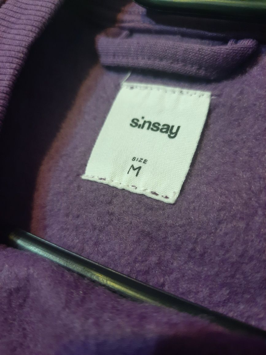 Gladka bluza o luźnym kroju