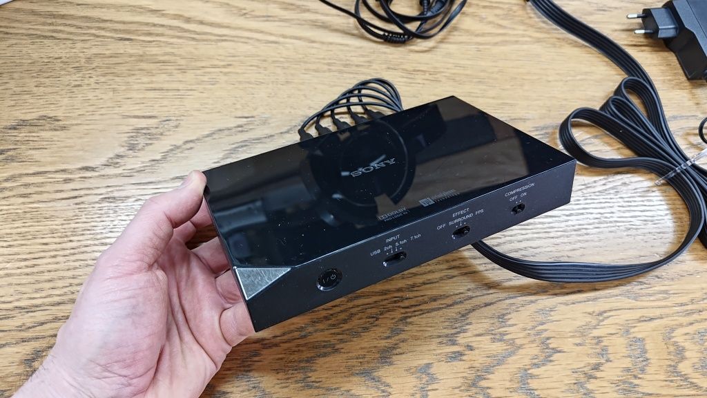 Słuchawki 7.1 Sony DR-GA500 z zewn. proc. dźwięku Dolby Pro Logic