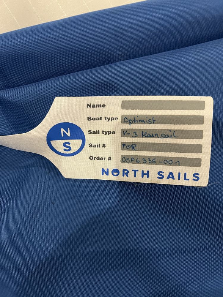 Vela Optimist North Sail V3 - NOVA