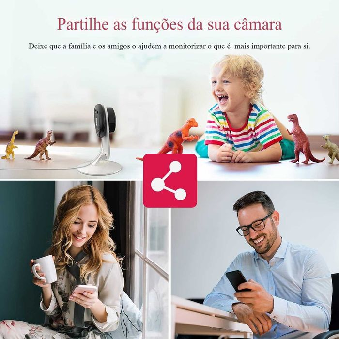 4 Câmaras Xiaomi YI WiFi * Compatíveis com Alexa Echo Show