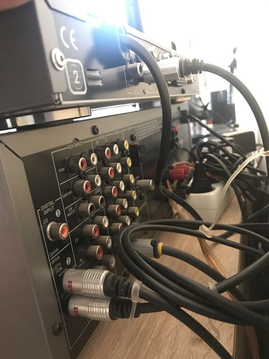 Kino domowe Yamaha amplituner bluetooth + CD/DVD +