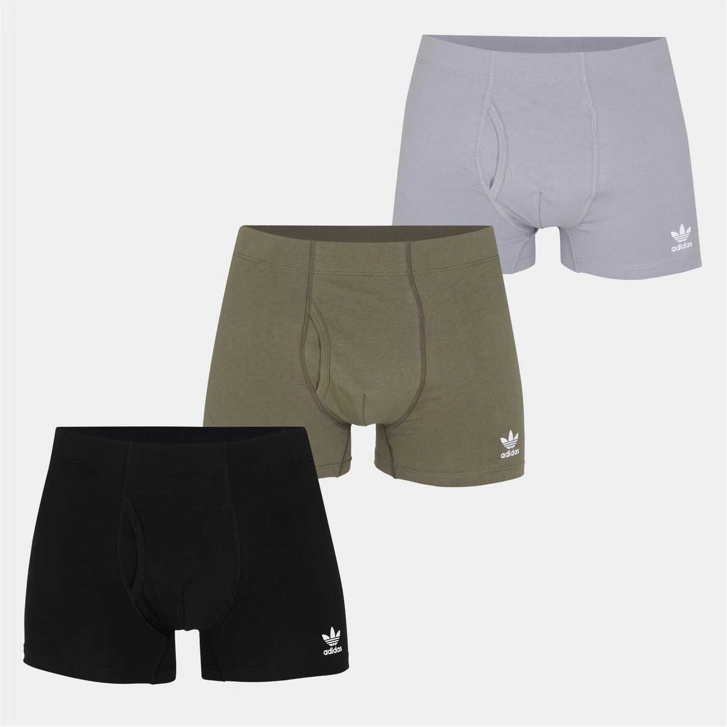 Adidas Originals Comfort Flex Cotton набір 3шт боксерки чоловічі труси