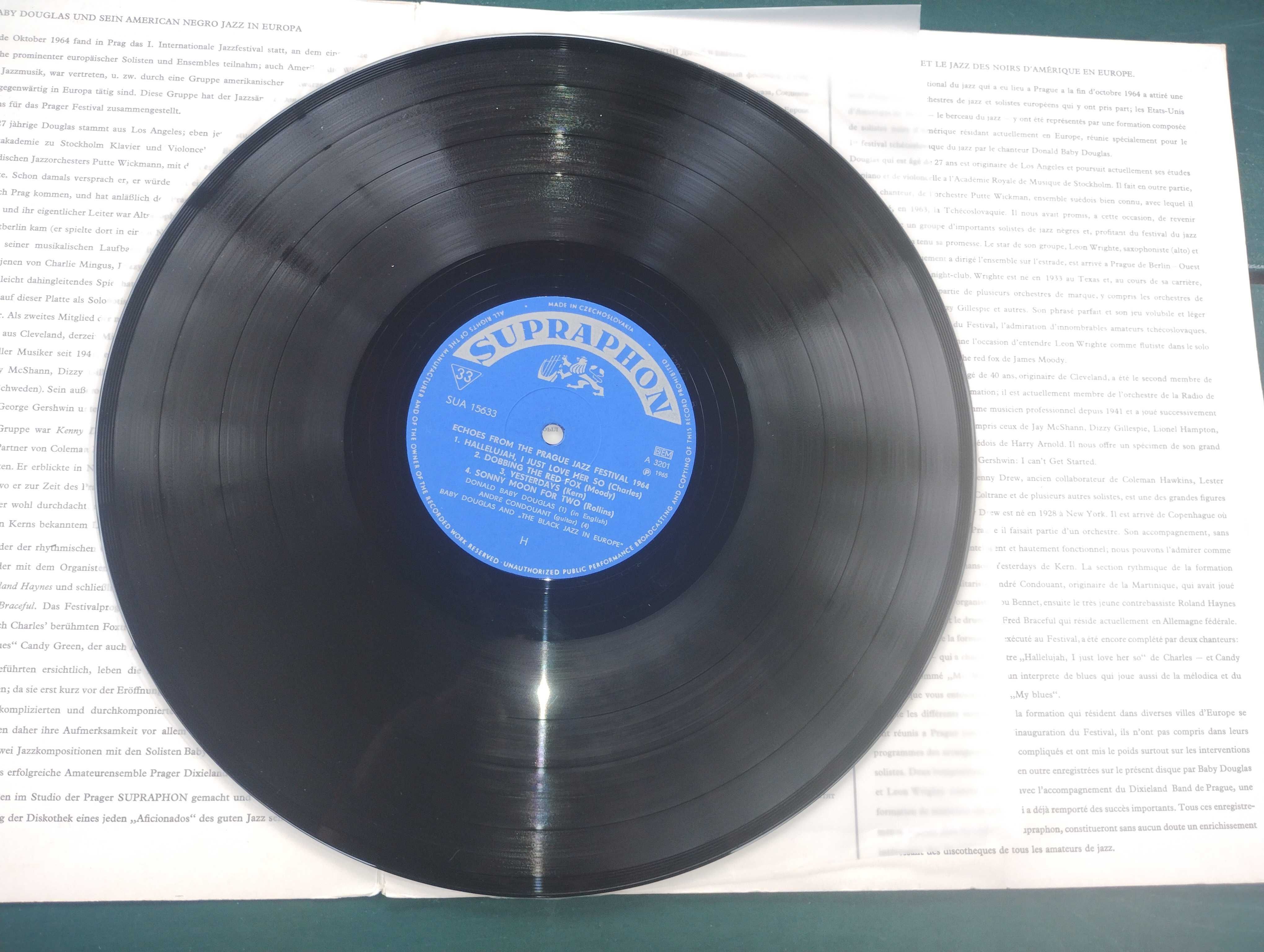 Echoes from the Prague Jazz festival LP