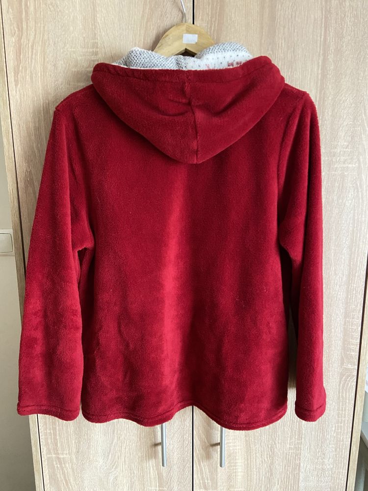 Bluza pluszowa z kapturem