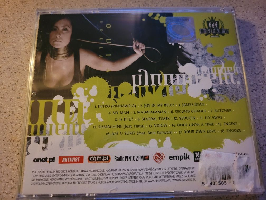 CD Pinnawela /Paulina Przybysz/ Soulahili 2008 Penguin records/Sony