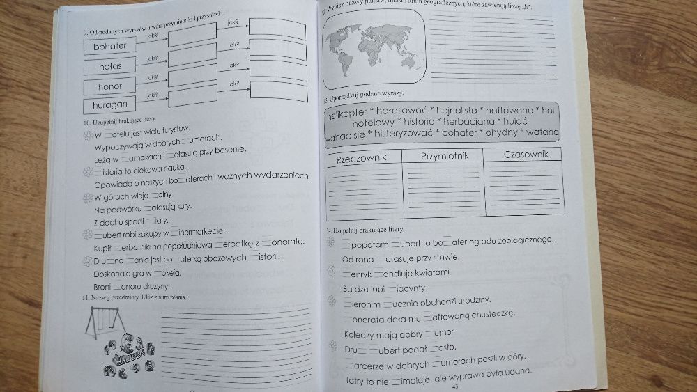 książka Trudne słówka klasa 3 Ewa Borysiuk