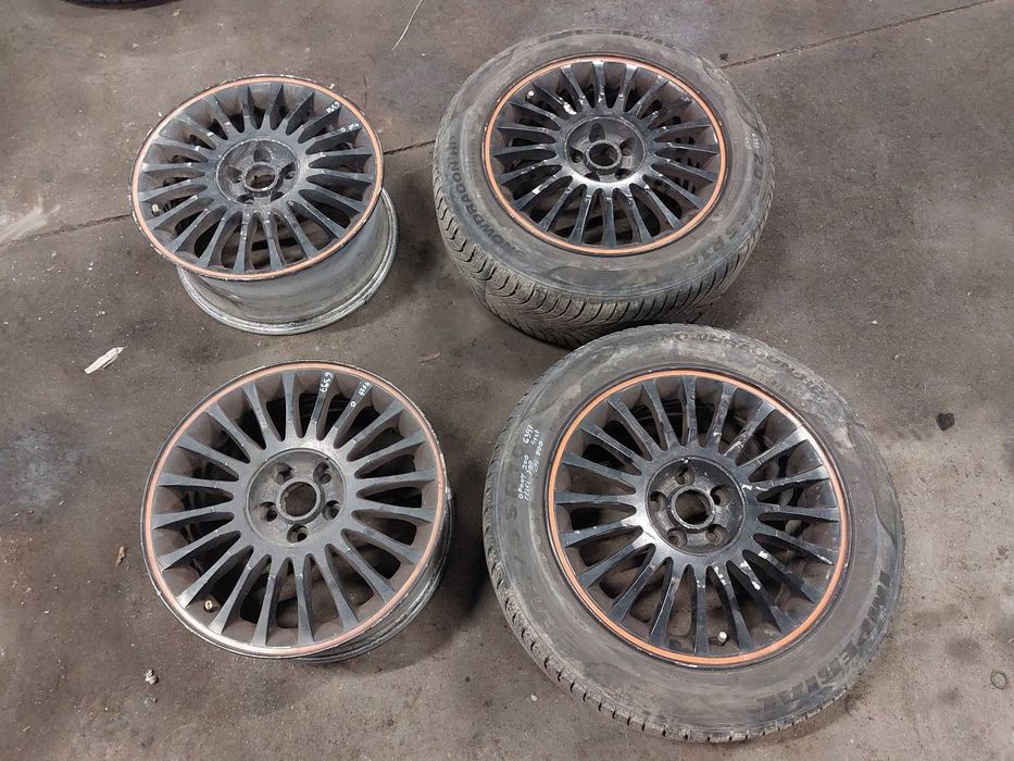 FELGI ALUMINIOWE KOMPLET 5x100 7Jx16 ET42 FI57,1 SEAT LEON I TOLEDO II