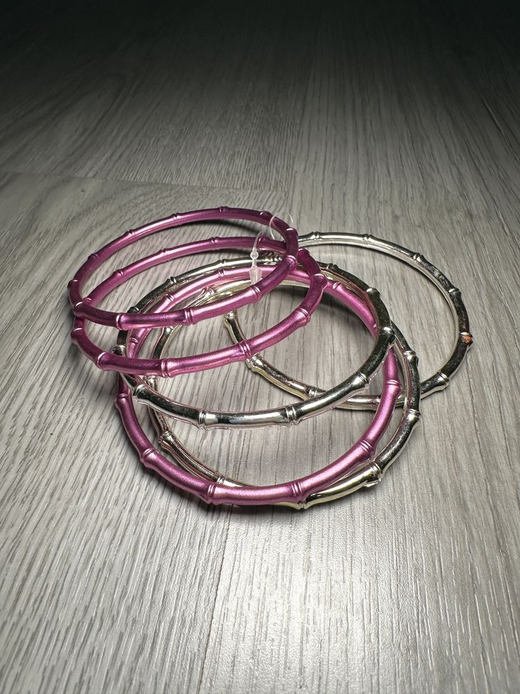 Conjunto 6 pulseiras - novas