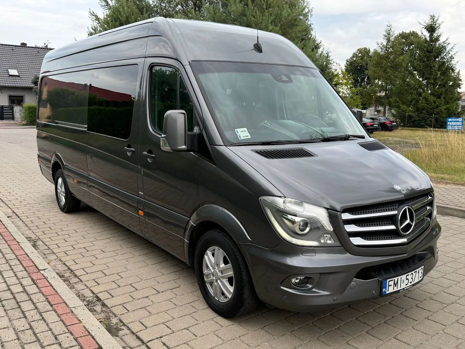 Mercedes-Benz Sprinter  Niski przebieg! Faktura VAT! Bezwypadkowy!