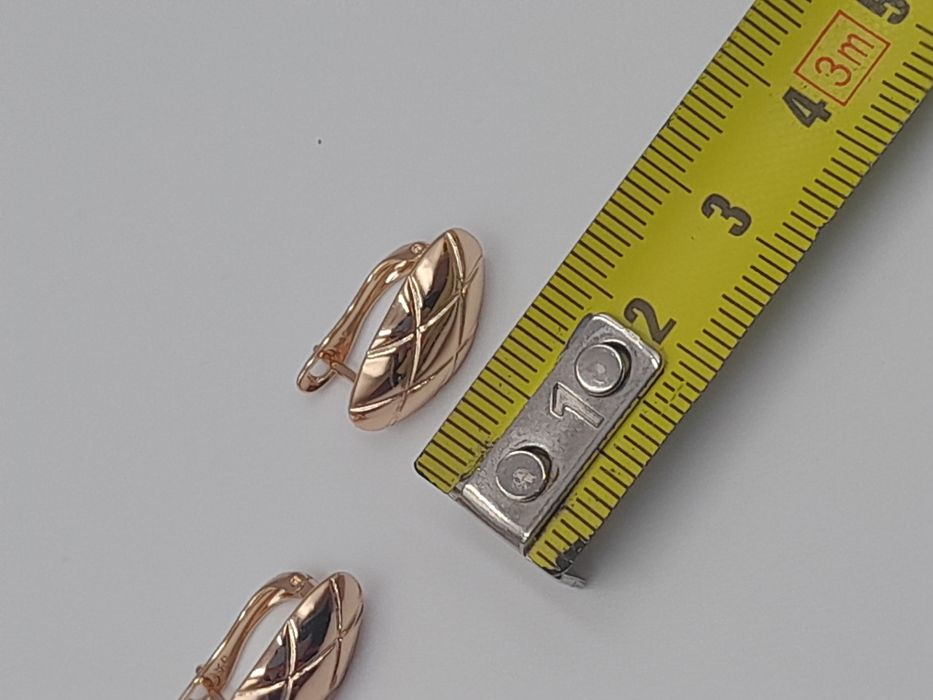 Kolczyki pozłacane Xuping